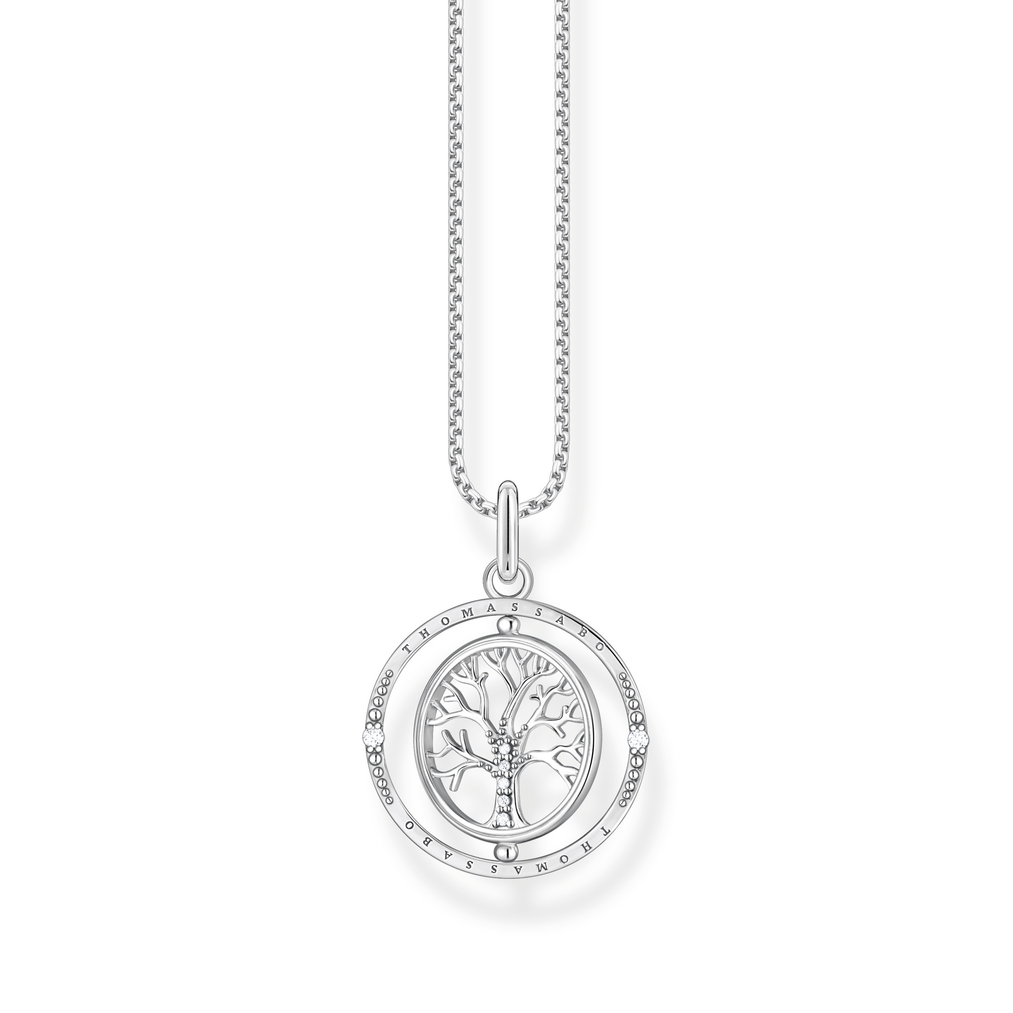 Thomas Sabo Kette Silber "Tree of love Silber" KE2148-643-14-L45v