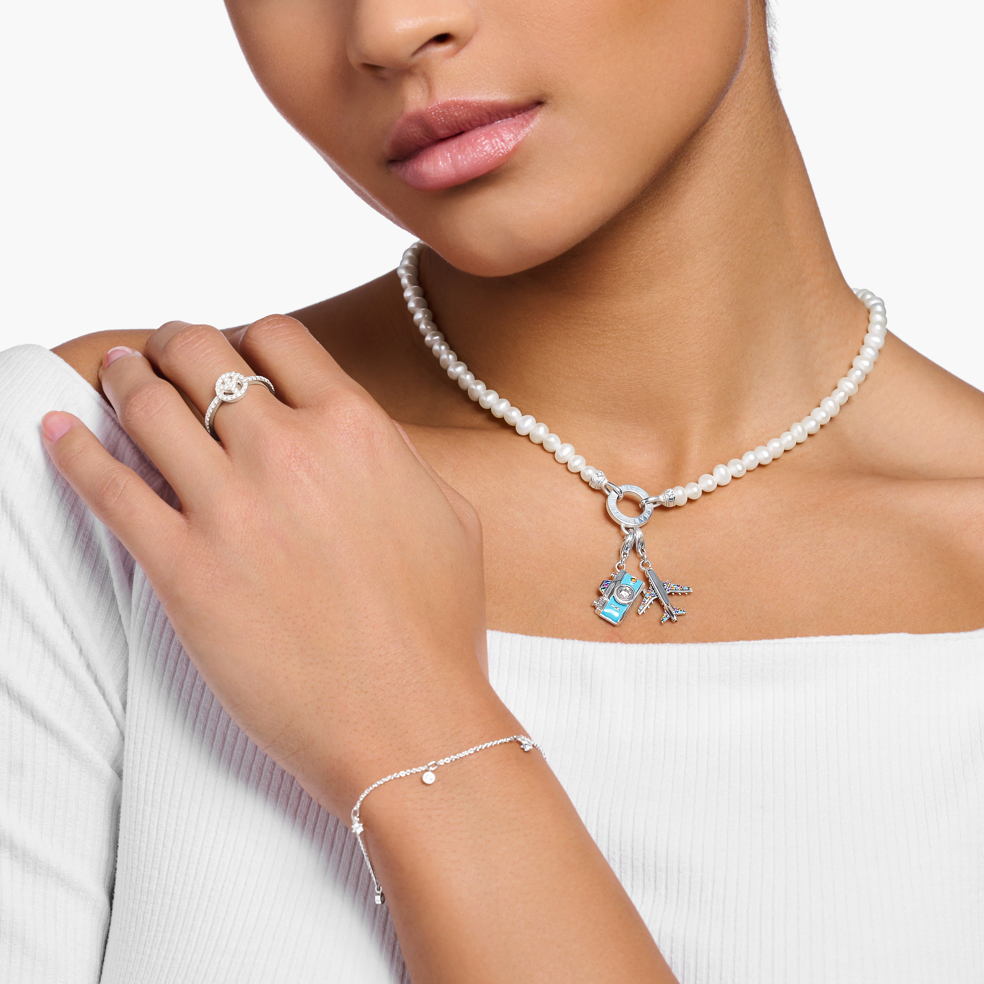 Thomas Sabo 1914 Charm Flugzeug