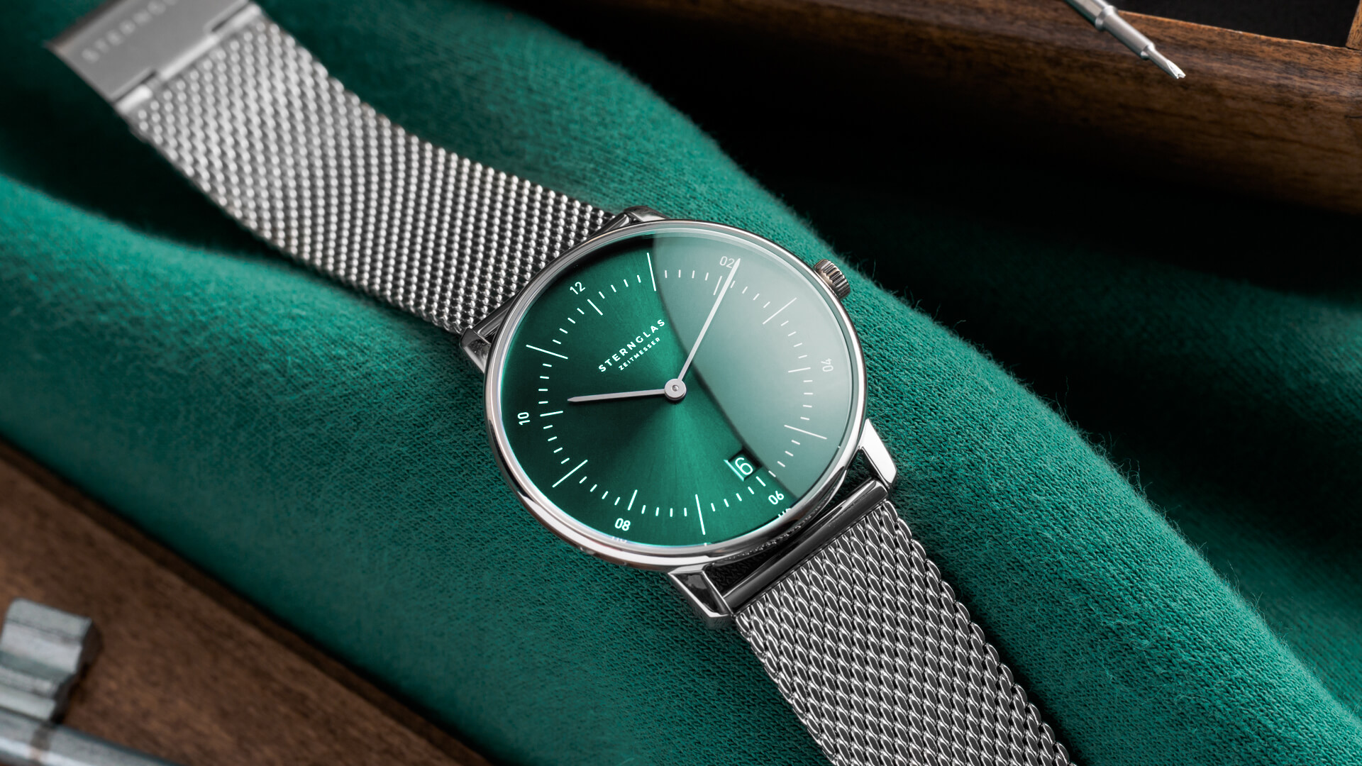 Sternglas S01-NA08-MI04 Herrenuhr Quarz Naos