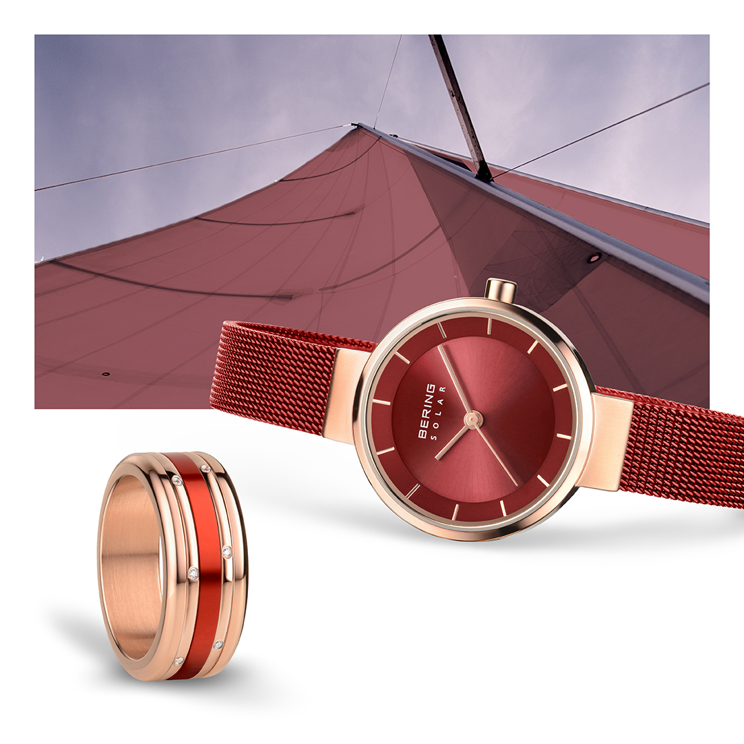 Bering 14627-363 Damenuhr Slim Solar