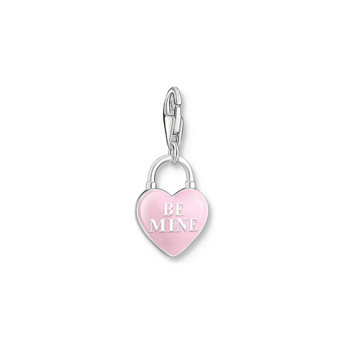 Thomas Sabo 2071-691-9 Charm-Anhänger rosa Herzschloss