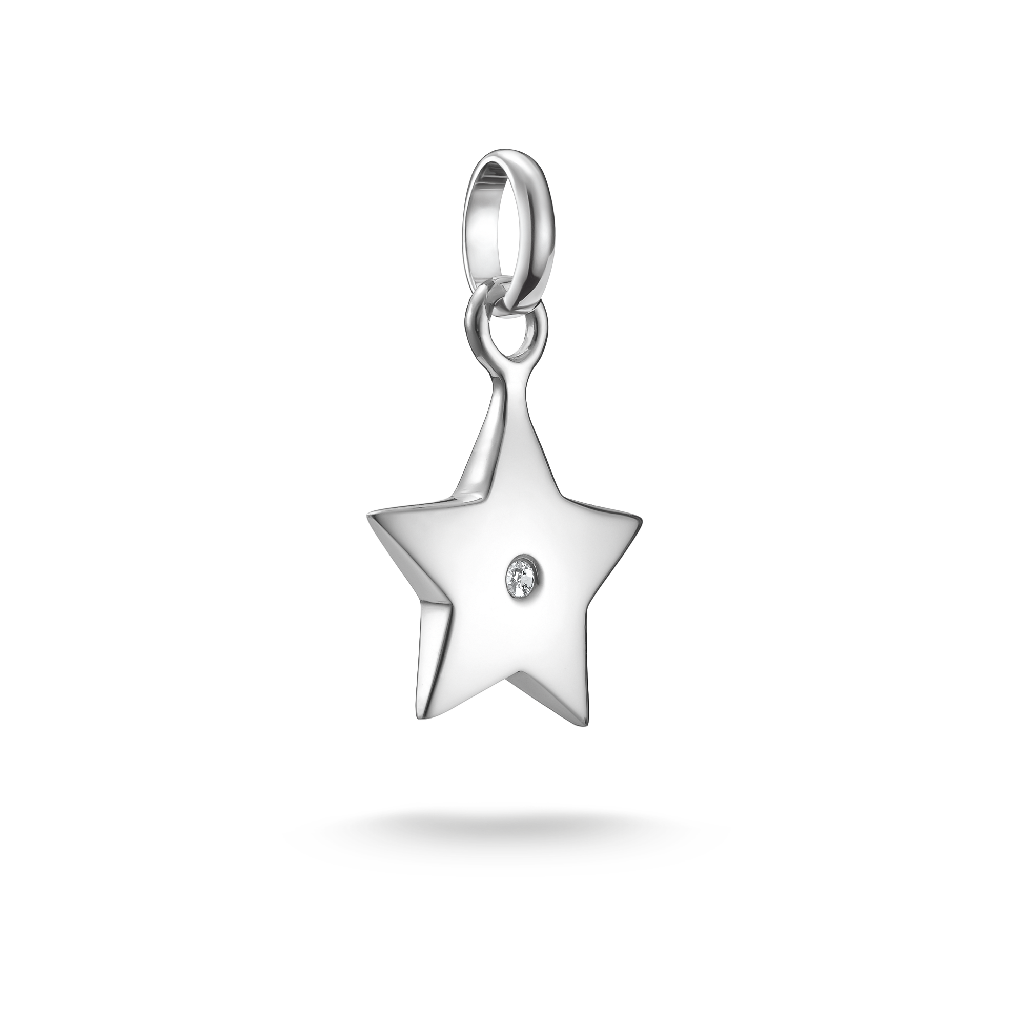 Thomas Sabo Charm Stern mit weißem Zirkonia