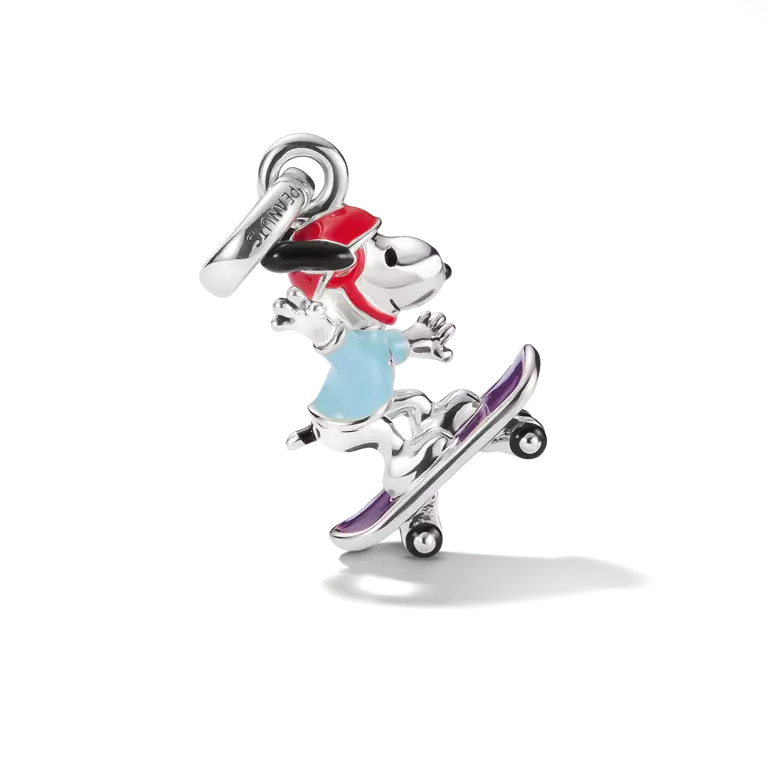 THOMAS SABO PEANUTS™ Charm Snoopy auf Skateboard – Connect CC1346-664-7