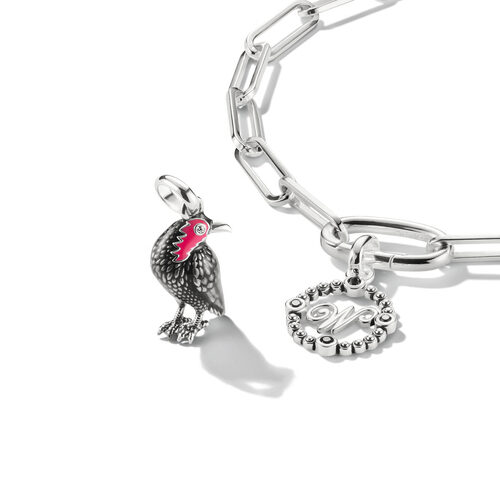 Thomas Sabo Charm-Anhänger Wednesday W Zirkonia Connect Silber CC1317-643-11