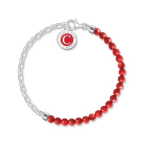 Thomas Sabo A2130-007-10-L17v Member Charm-Armband rote Beads