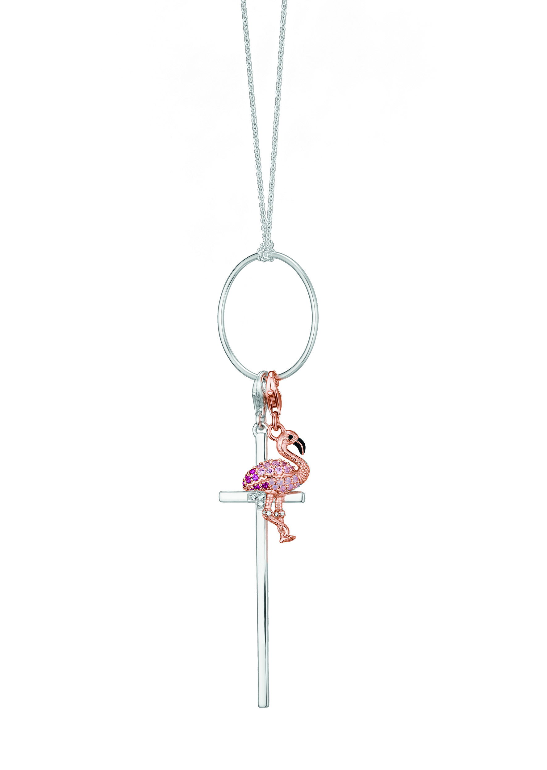 Thomas Sabo Charm Flamingo Roségold 1518-384-9