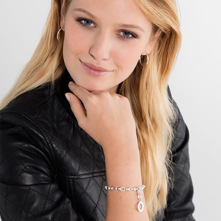 Thomas Sabo X0032-001-12-L Charm-Armband Silber