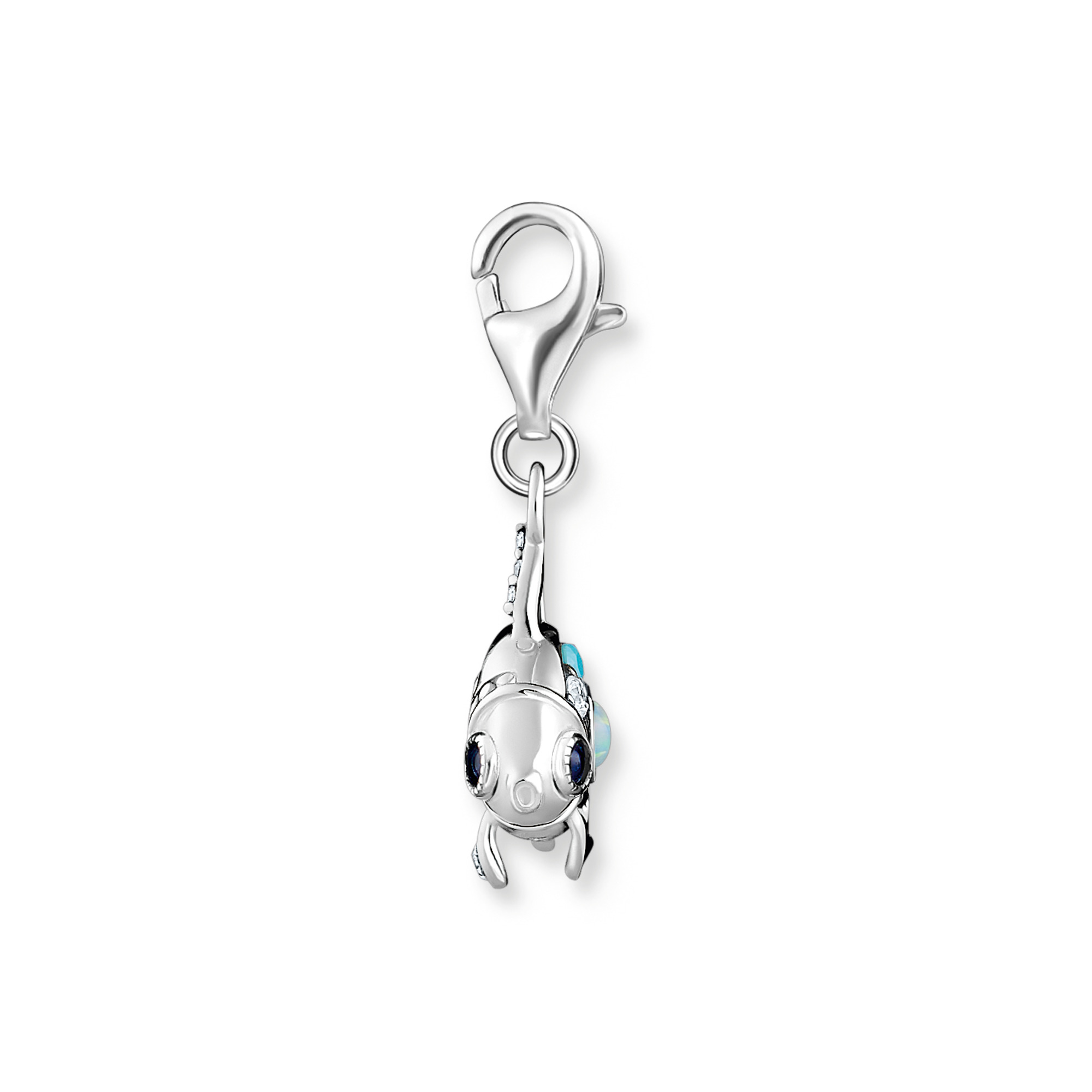 Thomas Sabo 1884-945-7 Charm Fisch mit blauen Steinen