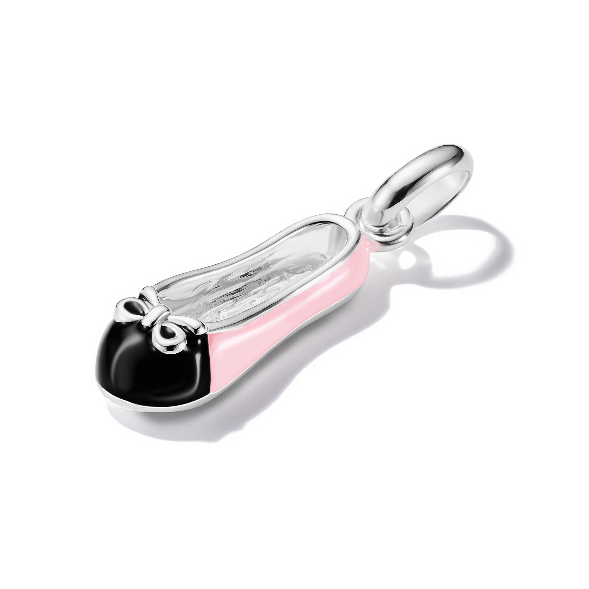 Thomas Sabo CC1245-007-9 Charm-Anhänger Ballerina Pink Connect Silber
