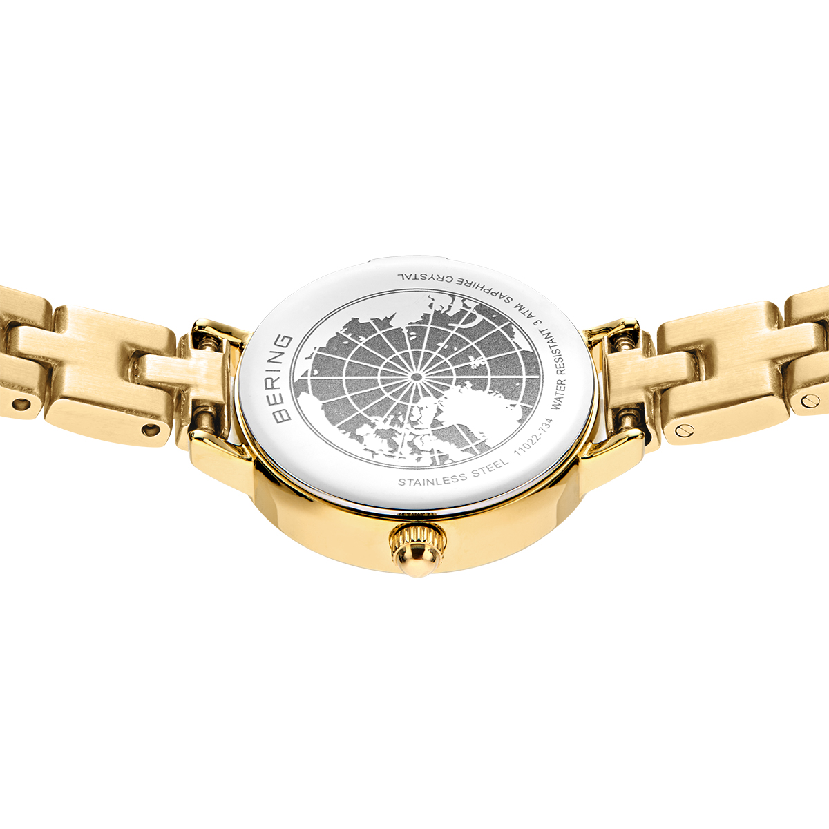 BERING Damenuhr Classic Collection gold 22 mm 11022-734