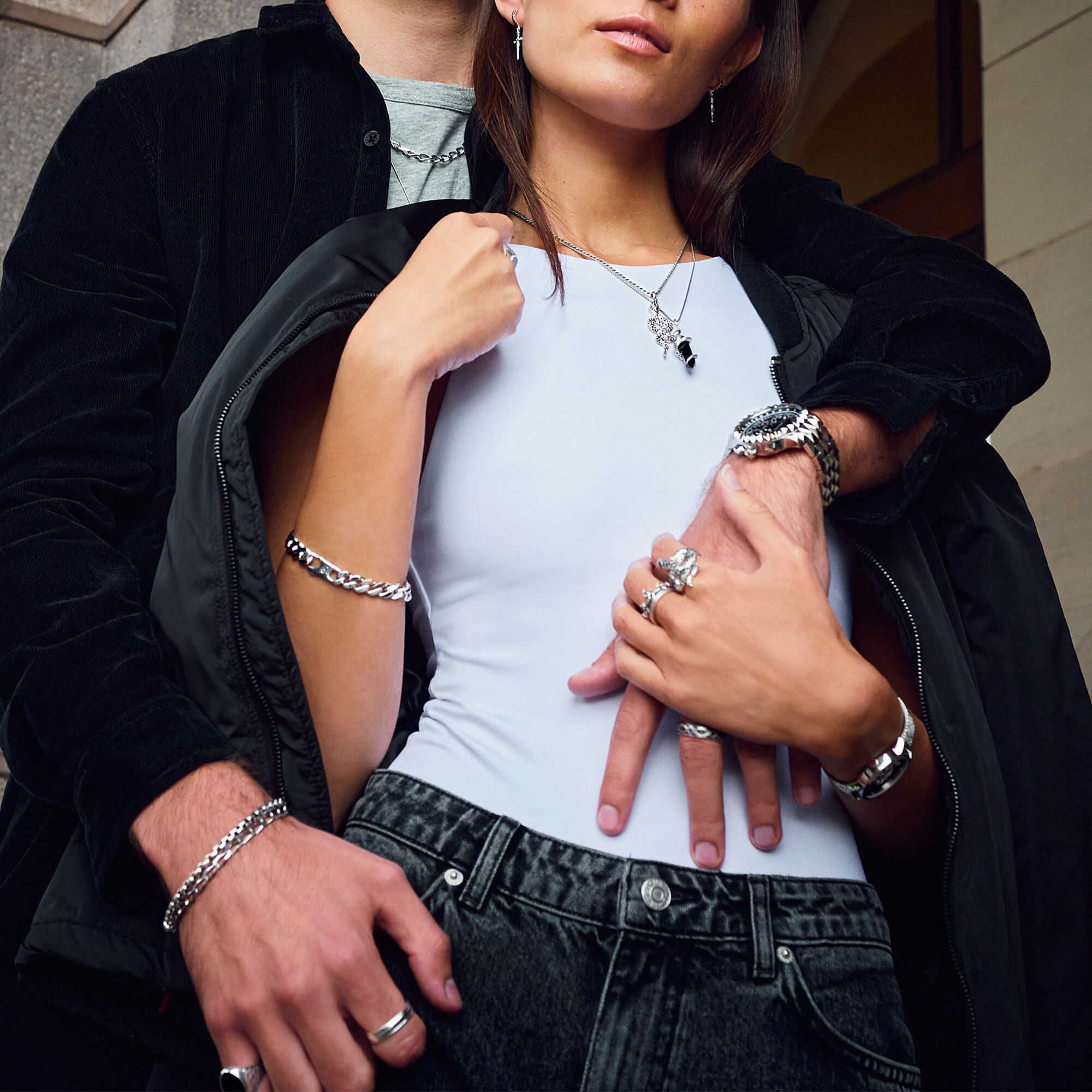 Thomas Sabo Anhänger Silber geschwärzt "Schlange" PE945-643-11