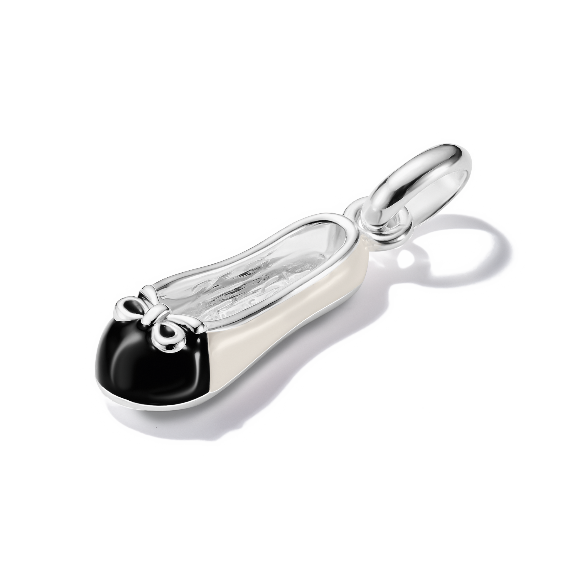 Thomas Sabo CC1245-007-14 Charm-Anhänger Ballerina Cremeweiß Connect Silber