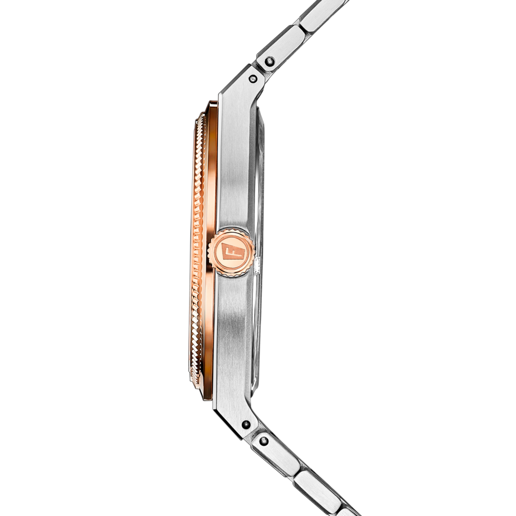 Festina Swiss Made Rivé Damenuhr F20066/1 Edelstahl Beige