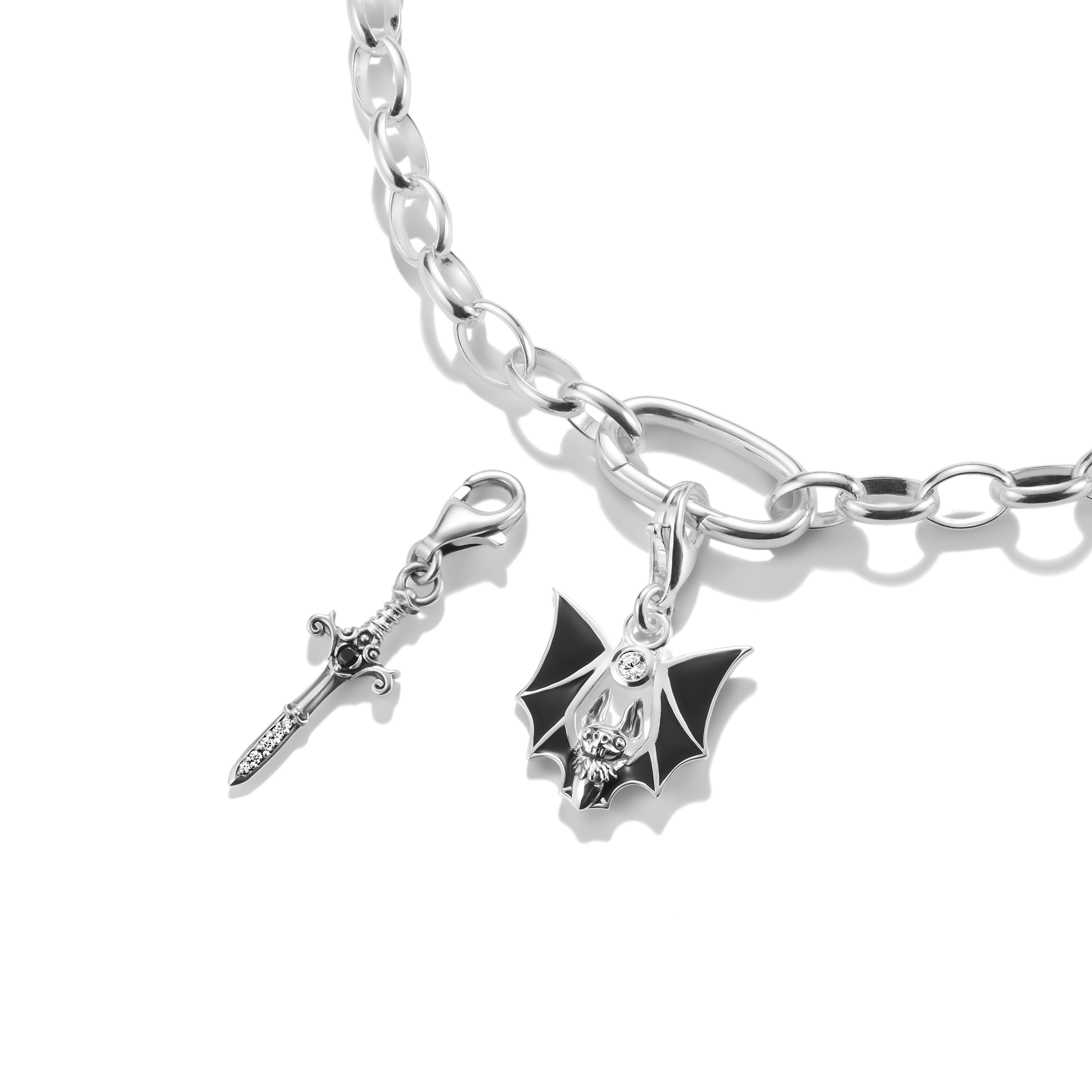 Thomas Sabo Charm-Anhänger True Romance Fledermaus Zirkonia (2229-691-11)