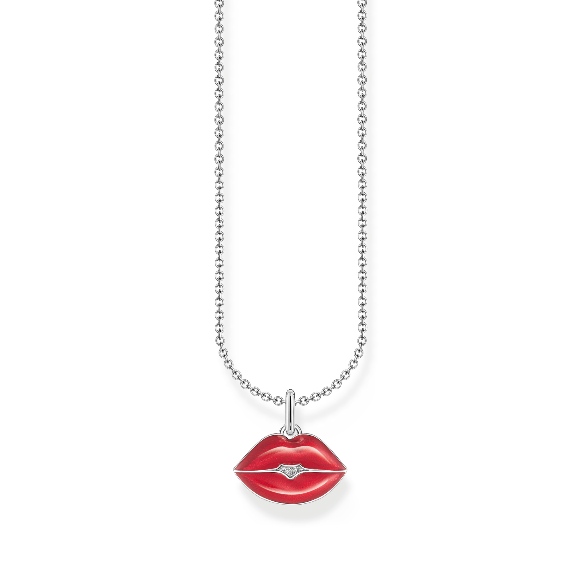 Thomas Sabo KE2230-664-10-L45v Kette mit rotem Kussmund