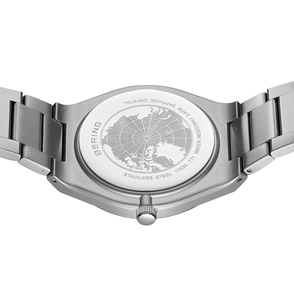 Bering 17639-777 Herrenuhr Quarz Edelstahl