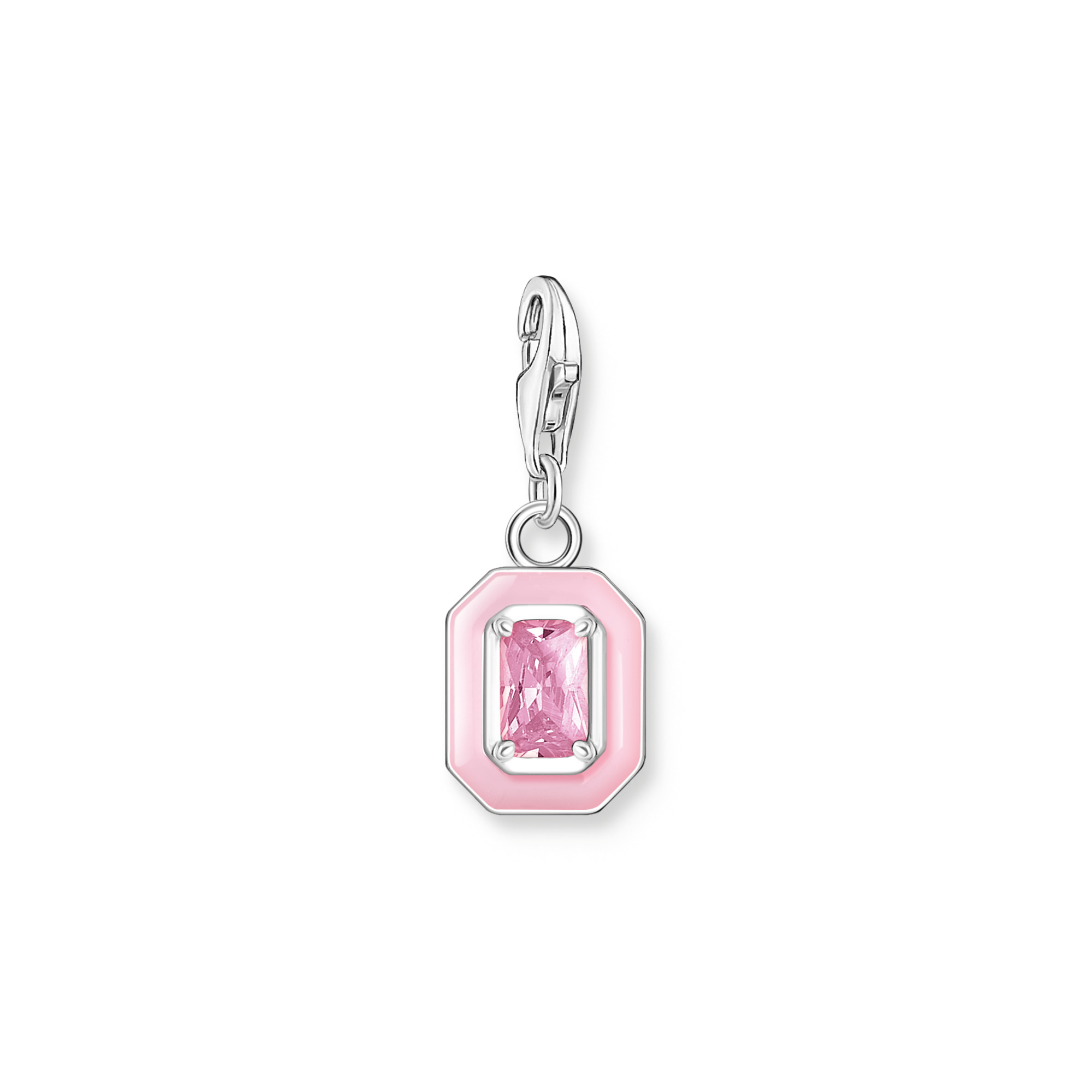 Thomas Sabo 2030-041-9 Charm-Anhänger pinker Stein