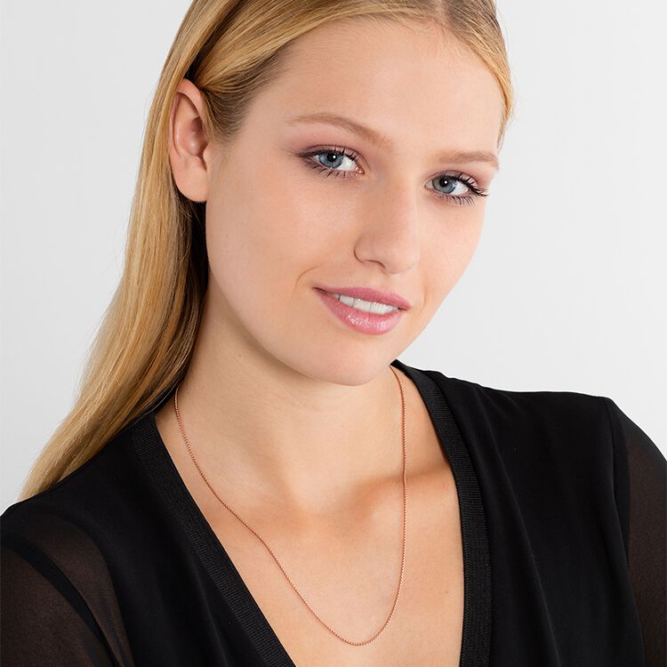 Thomas Sabo KE1106-415-12-L80 Venezia-Kette rosè