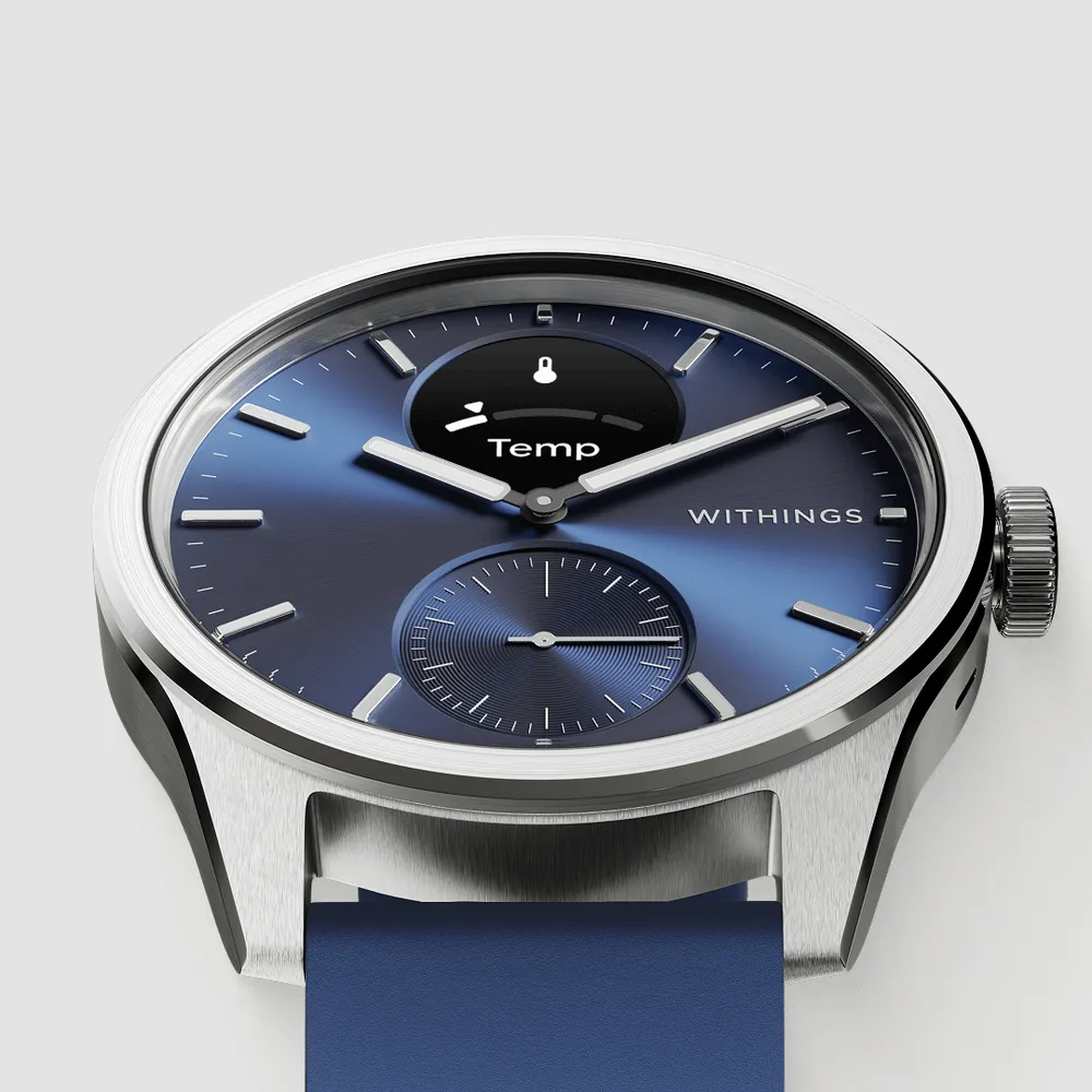 Withings HWA10-MODEL 12-ALL-I Scanwatch 2 - blau 42mm