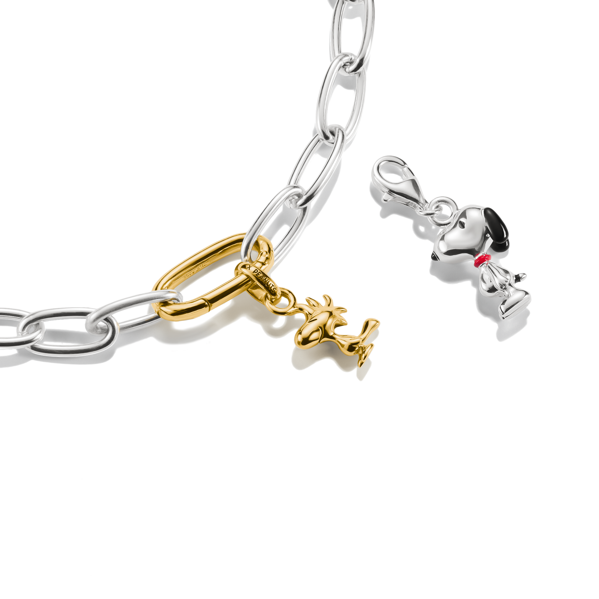 THOMAS SABO Charm Woodstock PEANUTS 18k Vergoldung