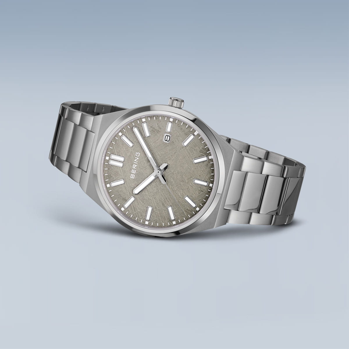 Bering 17639-777 Herrenuhr Quarz Edelstahl
