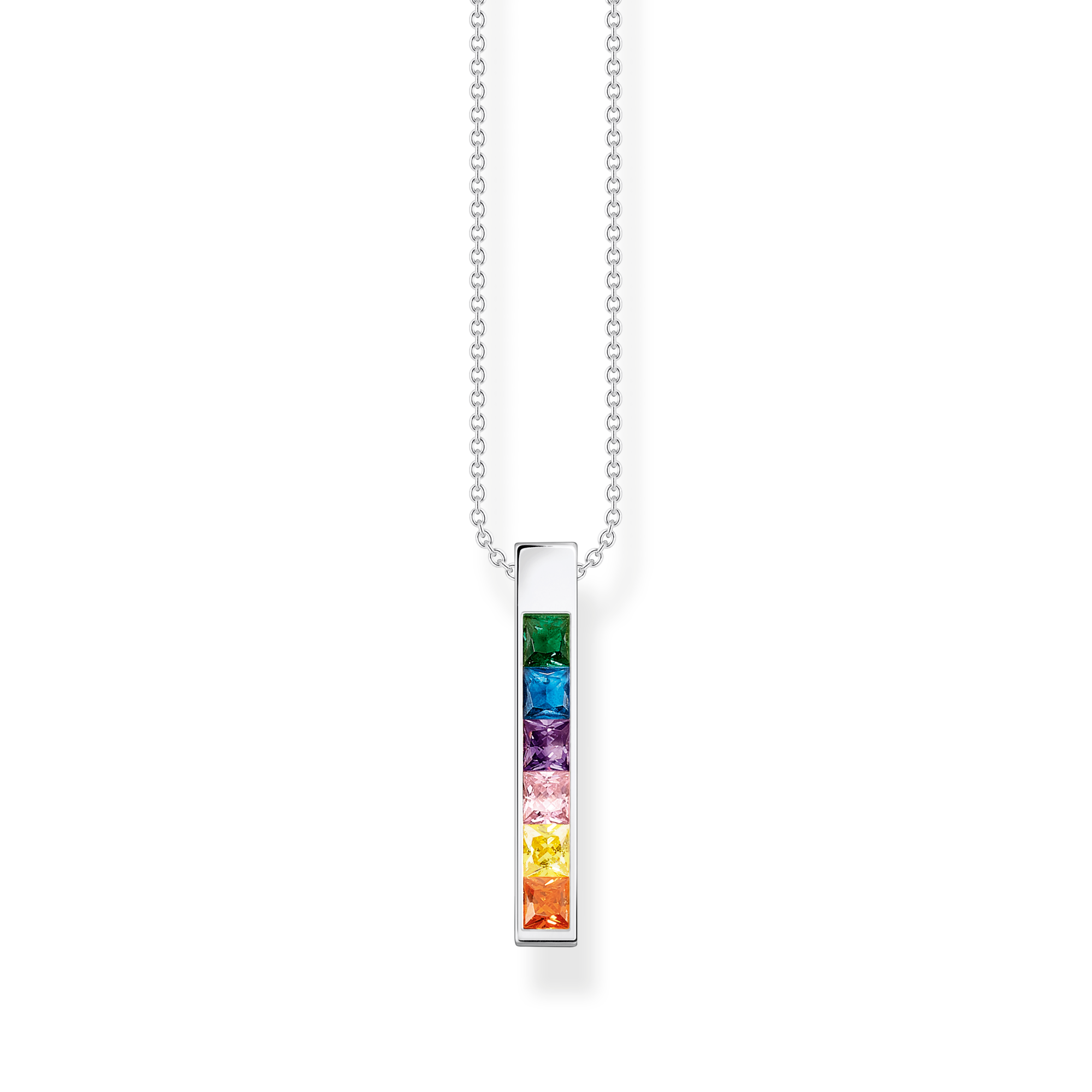 Thomas Sabo Kette Bunte Steine günstig kaufen bei Juwelierwelt.de ©★Gratisversand★Paypal ★trusted shops★10 Euro Gutschein★