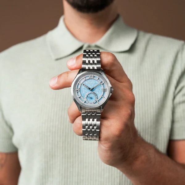 Holzkern Silverstrand Limited Edition Sand/Silber 41 mm