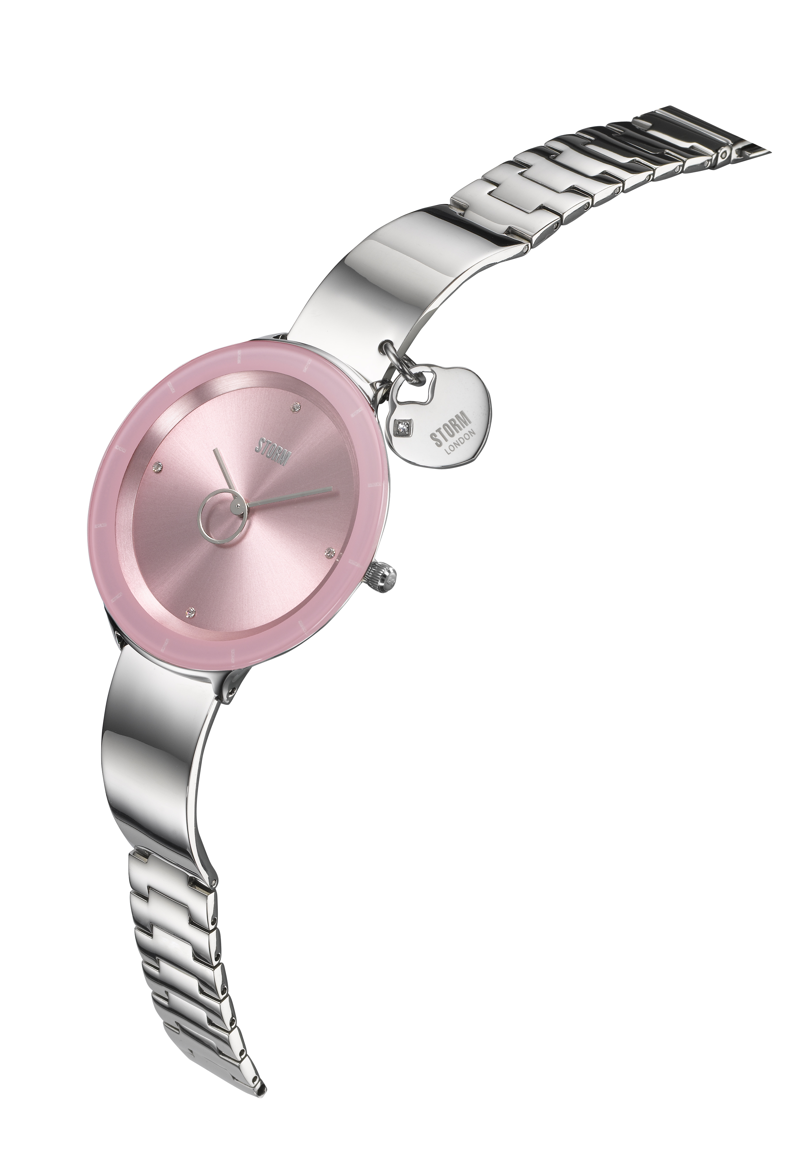 STORM Damenuhr Liana Pink Quarz mit Herzdetail 47514/PK