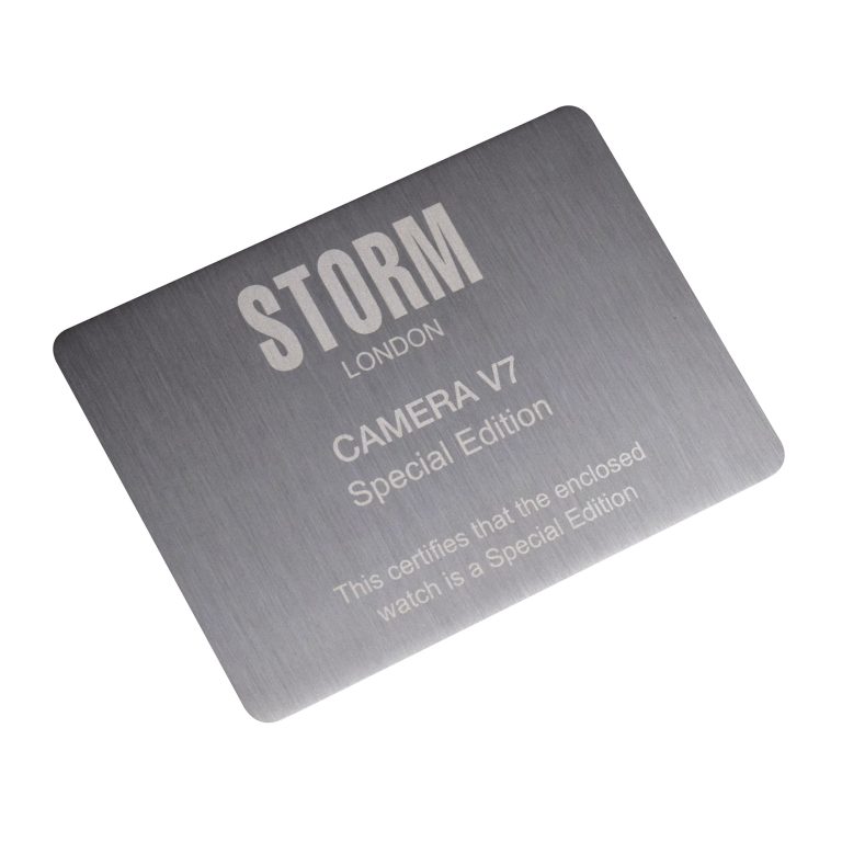 STORM Camera V7 Lazer Blue Herrenuhr Limited Edition 47553/B