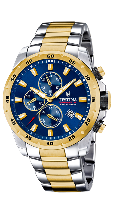 Festina F20562/2 Herrenchronograph bicolor