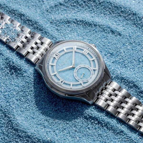 Holzkern Silverstrand Limited Edition Sand/Silber 41 mm