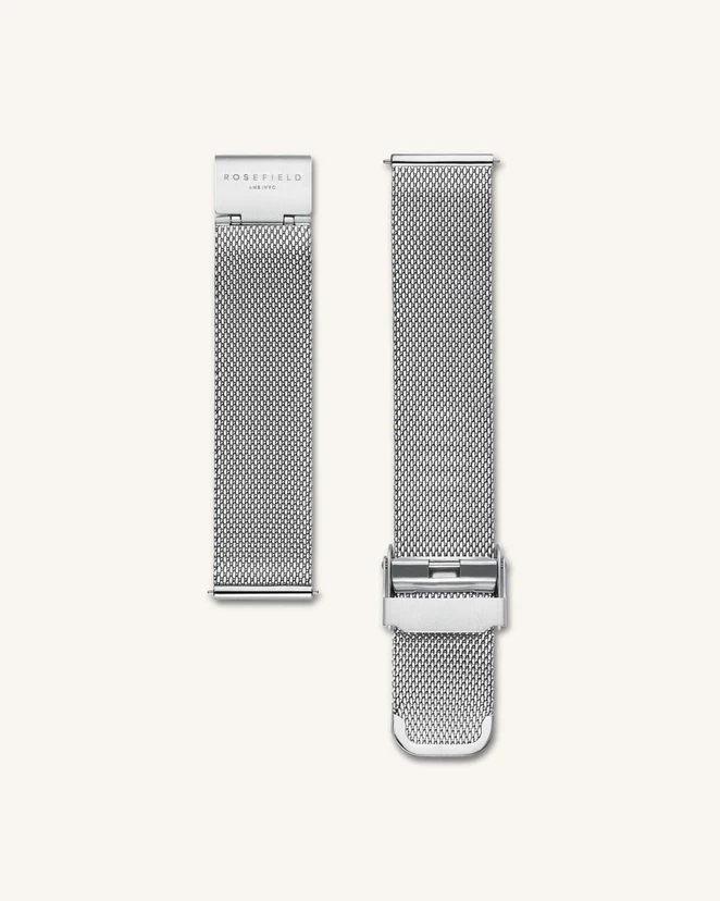 Rosefield Armbanduhr Tribeca White Silver TWS-T52