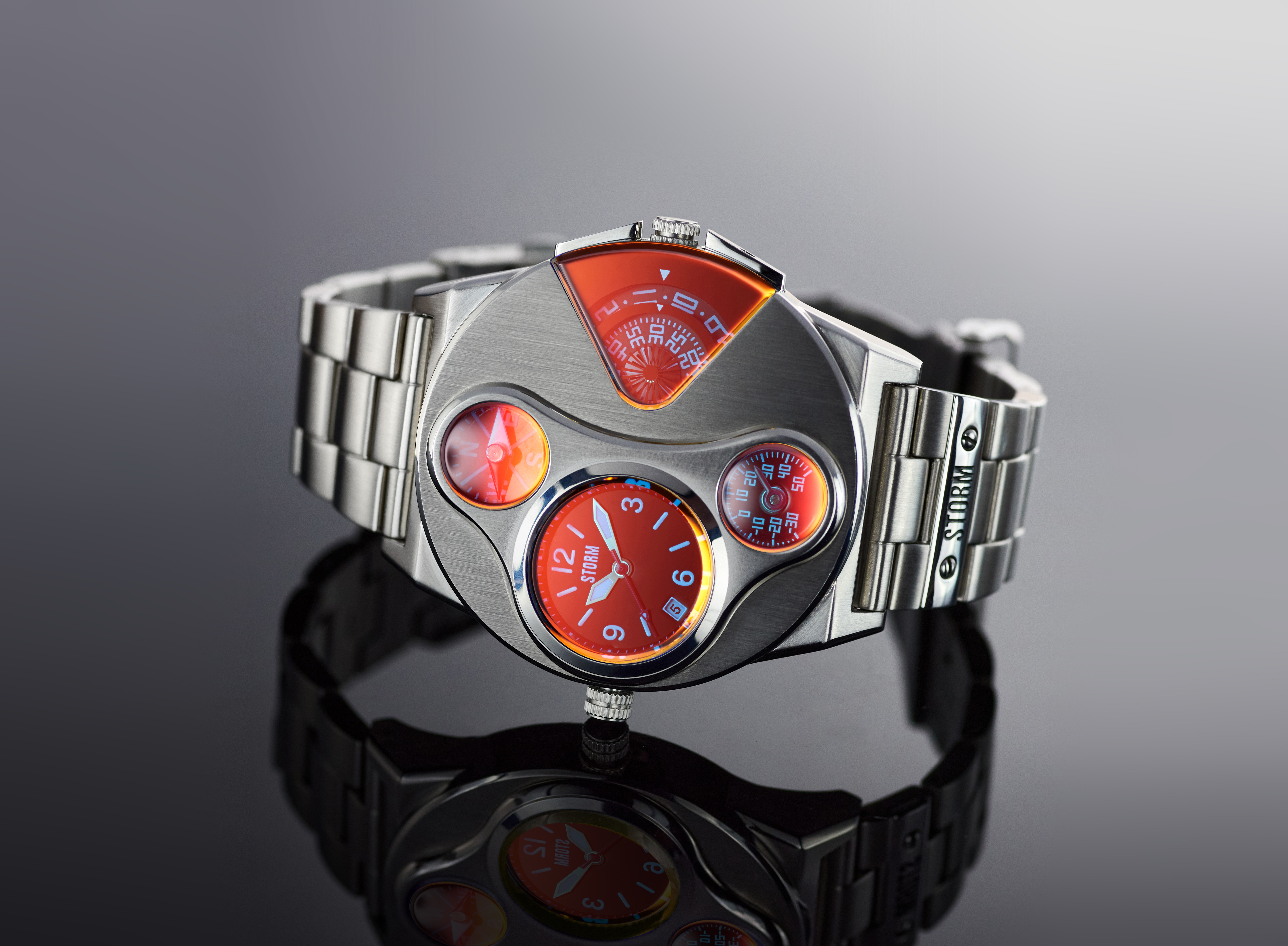 Storm Herrenuhr V2 Navigator Lazer Red 47246/R