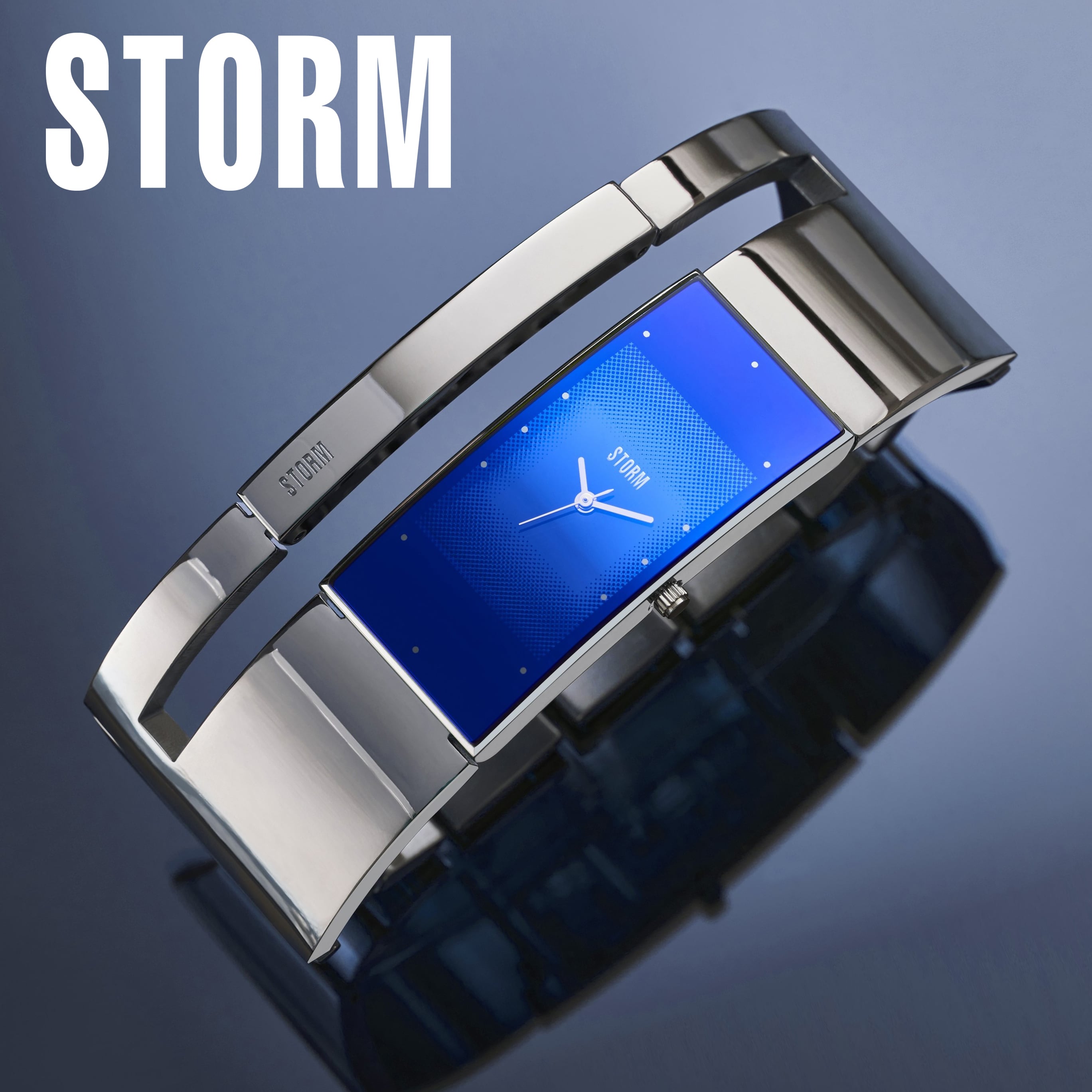 STORM Damenuhr Alvara Lazer Blue 47343/B