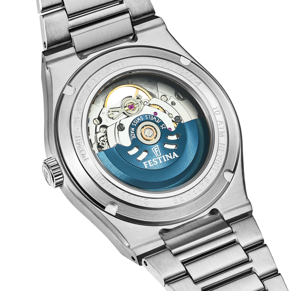 Festina F20054/2 Damenuhr Automatik swiss made