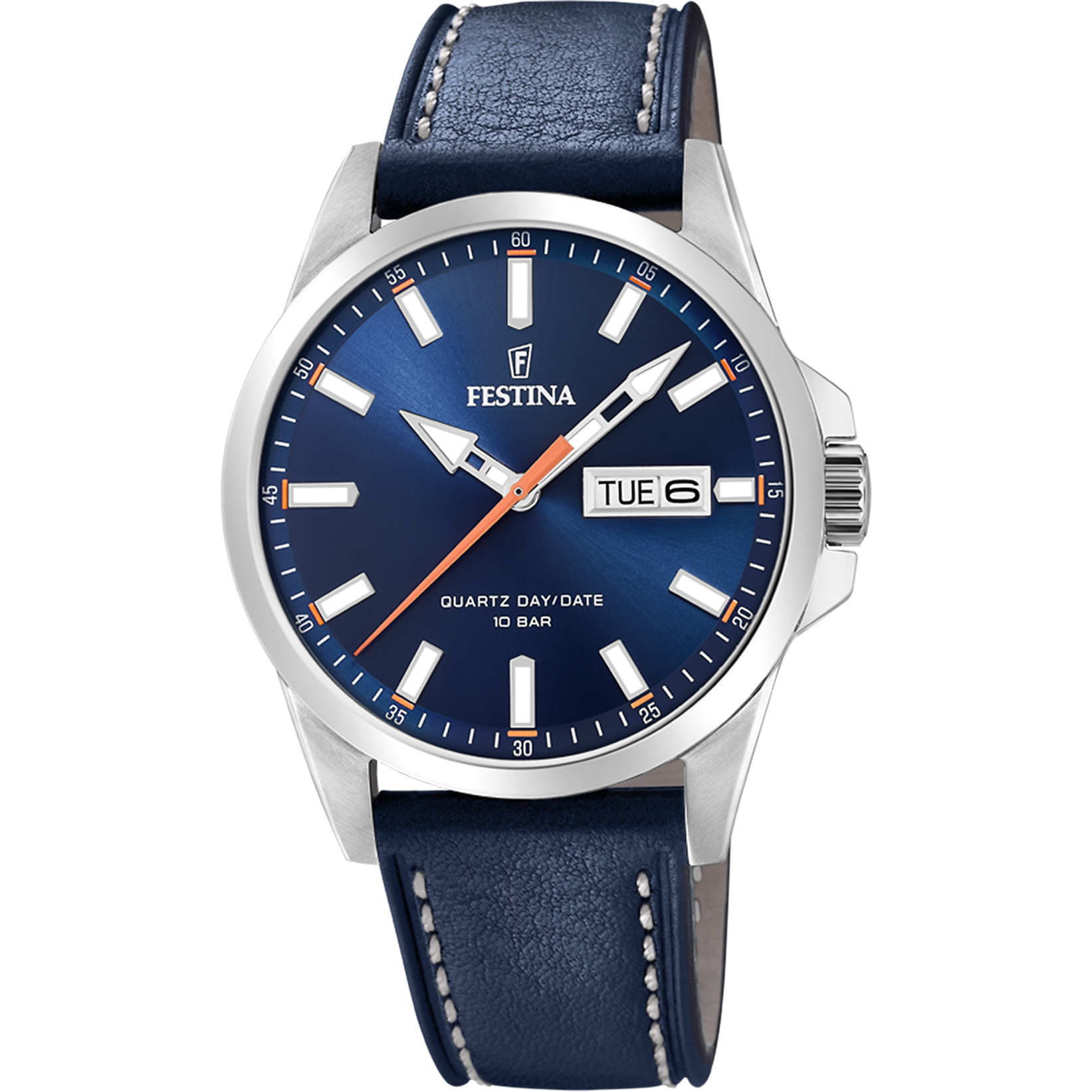 Festina Armbanduhr Lederband F20358/3 Retro