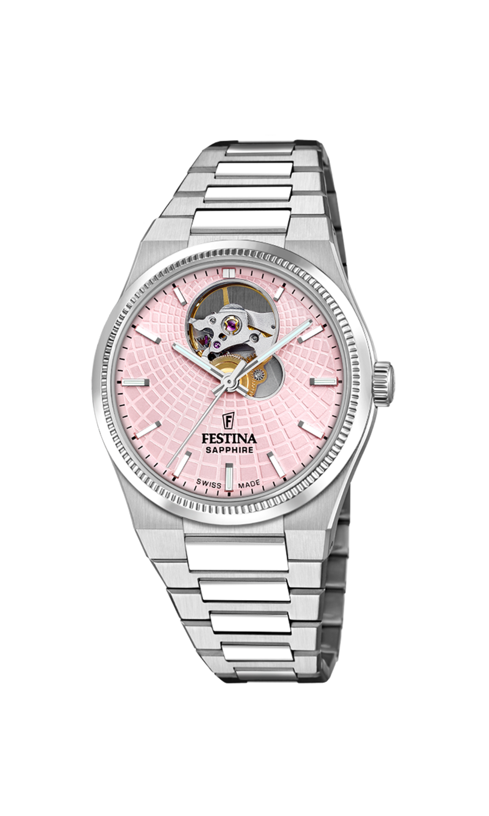 Festina F20054/2 Damenuhr Automatik swiss made