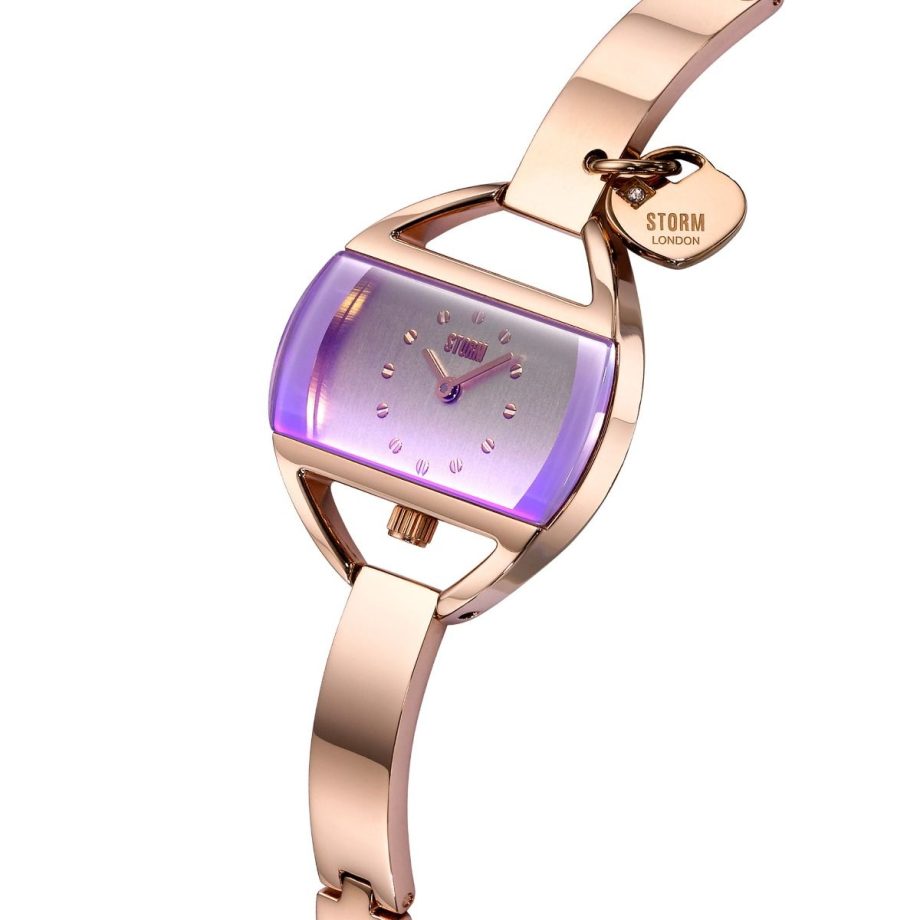 Storm Damenuhr Temptress Charm Rosè RG-Lazer Violet 47013/V