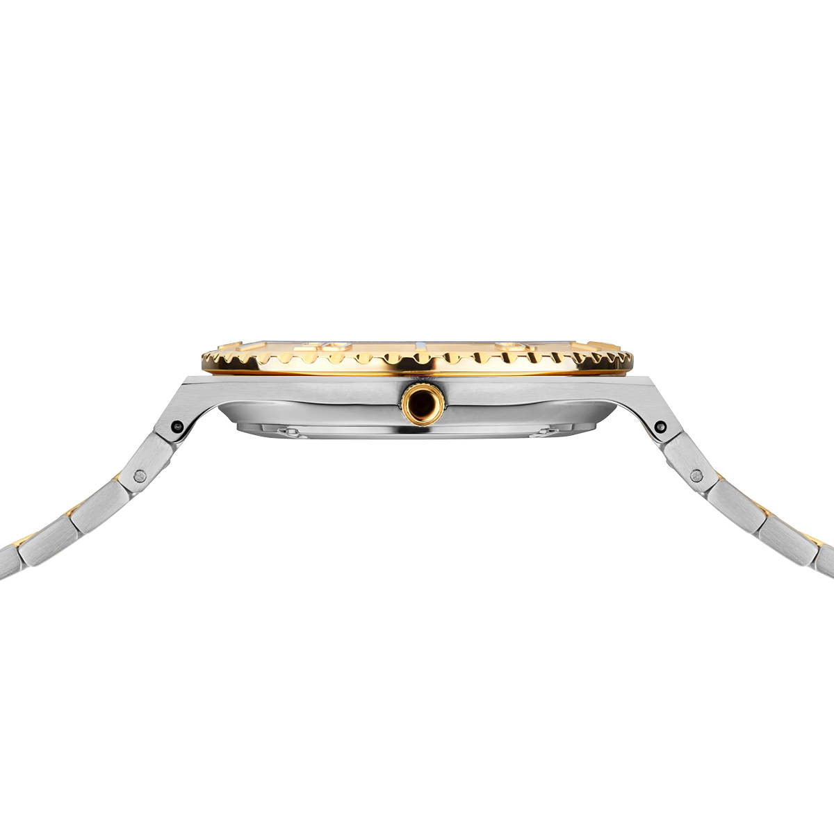 BERING Damenuhr Classic Collection bicolor 36 mm Datum 18936-710